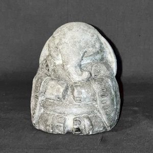 Small Meditating Elephant Sculpture